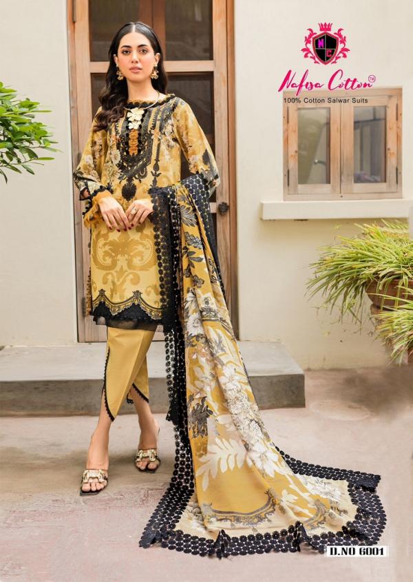 Nafisa Andaaz Vol-6 – Dress Material